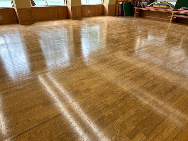 学校教室清掃